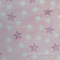 100% Polyester Glue Printed Flannel Fabric